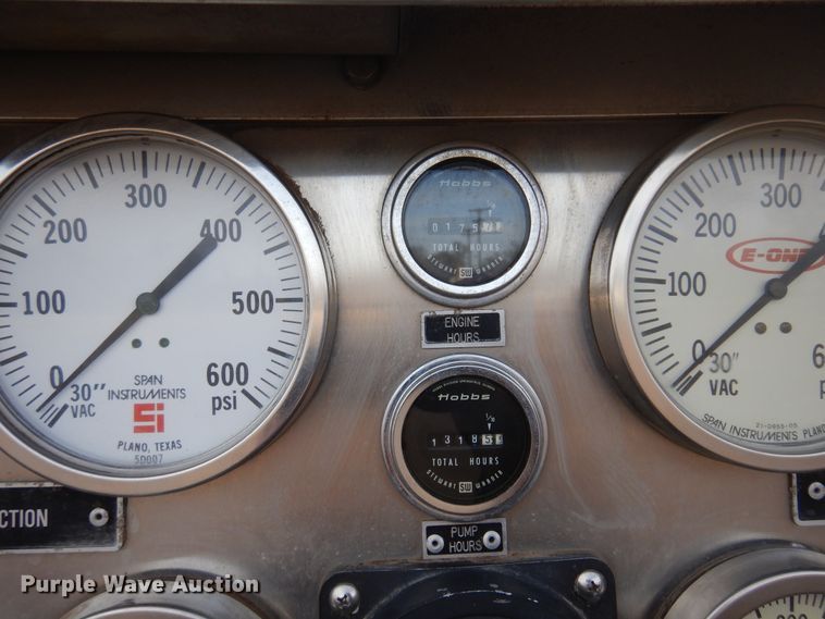 image for item JJ9702 1989 Emergency One Hush Cyclone  pumper fire truck