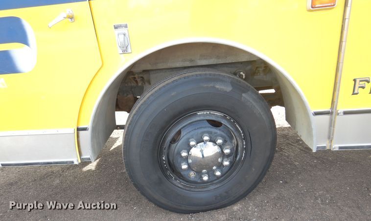 image for item JJ9702 1989 Emergency One Hush Cyclone  pumper fire truck