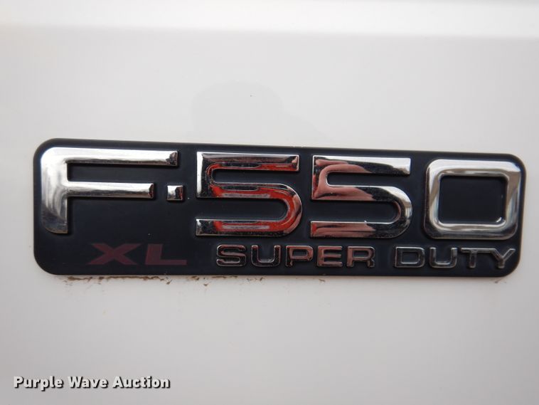 image for item JK9497 2003 Ford F550 Super Duty XL  truck cab and chassis