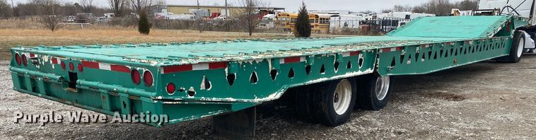 image for item JN9250 2007 Trail King  drop deck equipment trailer