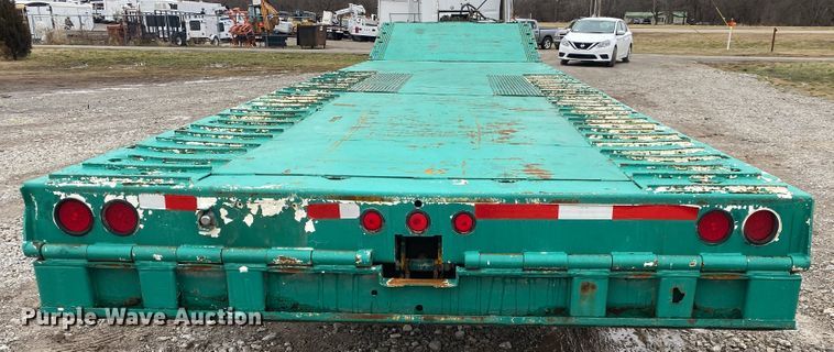 image for item JN9250 2007 Trail King  drop deck equipment trailer