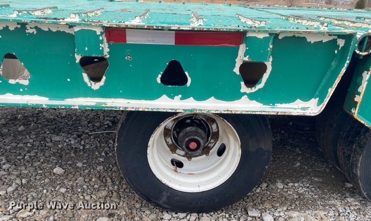 image for item JN9250 2007 Trail King  drop deck equipment trailer