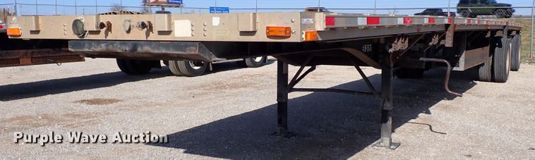 image for item JO9606 2003 Transcraft Eagle  flatbed trailer