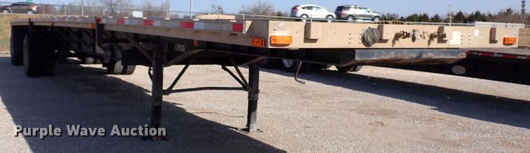 image for item JO9606 2003 Transcraft Eagle  flatbed trailer