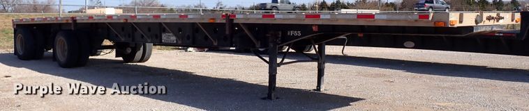 image for item JO9606 2003 Transcraft Eagle  flatbed trailer
