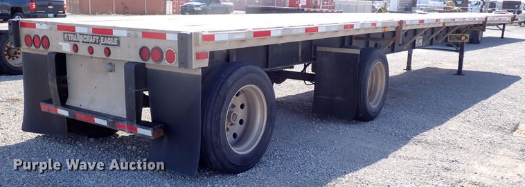 image for item JO9606 2003 Transcraft Eagle  flatbed trailer