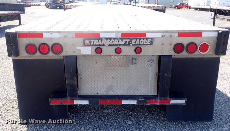 image for item JO9606 2003 Transcraft Eagle  flatbed trailer