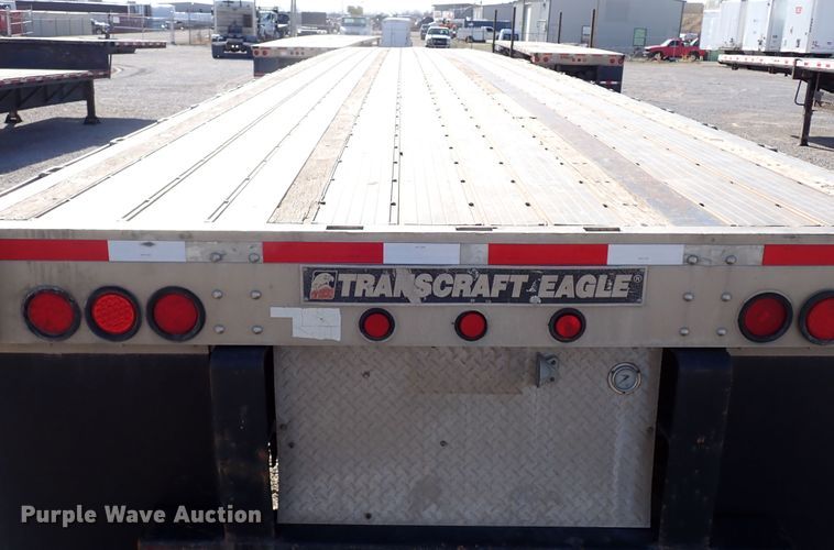 image for item JO9606 2003 Transcraft Eagle  flatbed trailer
