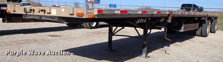 image for item JO9606 2003 Transcraft Eagle  flatbed trailer
