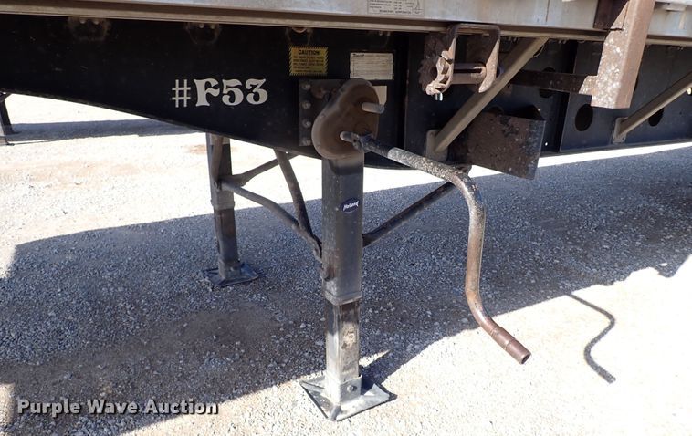 image for item JO9606 2003 Transcraft Eagle  flatbed trailer