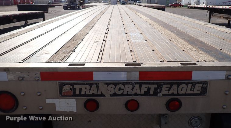 image for item JO9606 2003 Transcraft Eagle  flatbed trailer