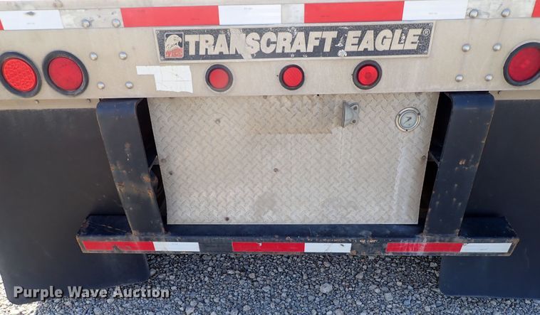 image for item JO9606 2003 Transcraft Eagle  flatbed trailer
