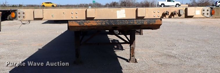 image for item JO9607 2008 Utility Trailers  flatbed trailer
