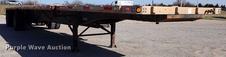 image for item JO9607 2008 Utility Trailers  flatbed trailer