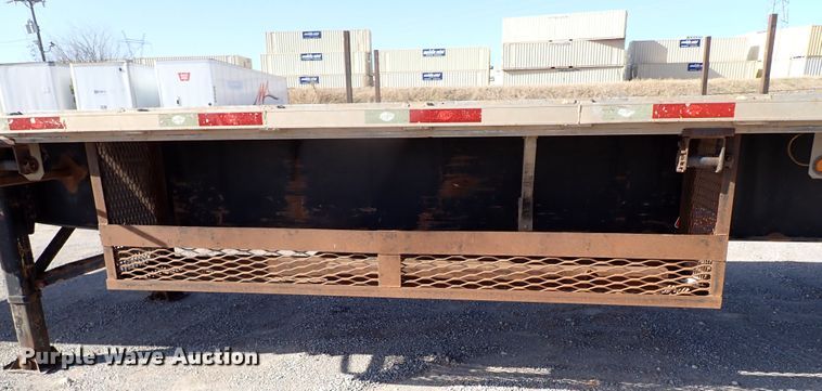 image for item JO9607 2008 Utility Trailers  flatbed trailer