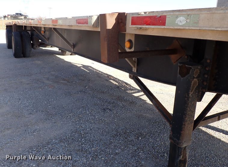 image for item JO9607 2008 Utility Trailers  flatbed trailer