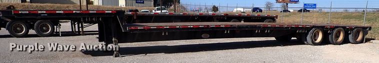 image for item JO9608 2013 Dorsey  drop deck trailer