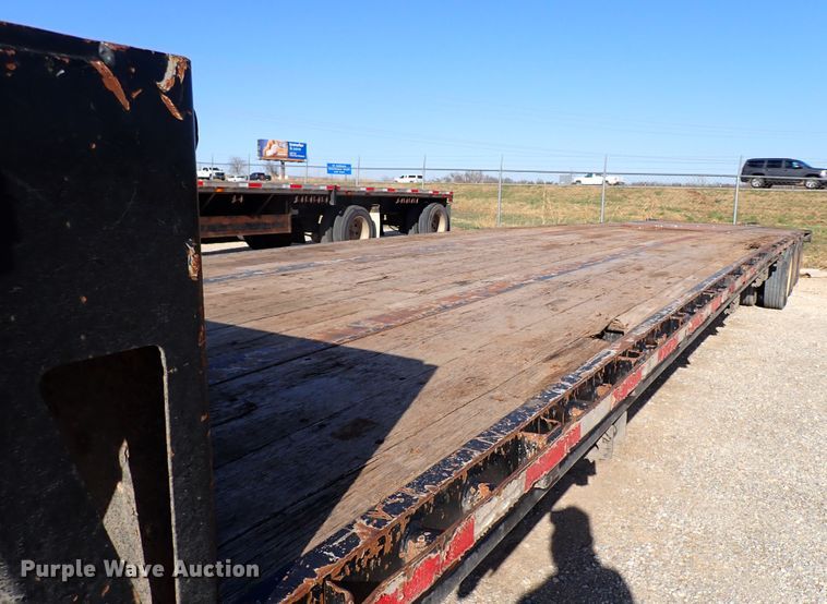 image for item JO9608 2013 Dorsey  drop deck trailer