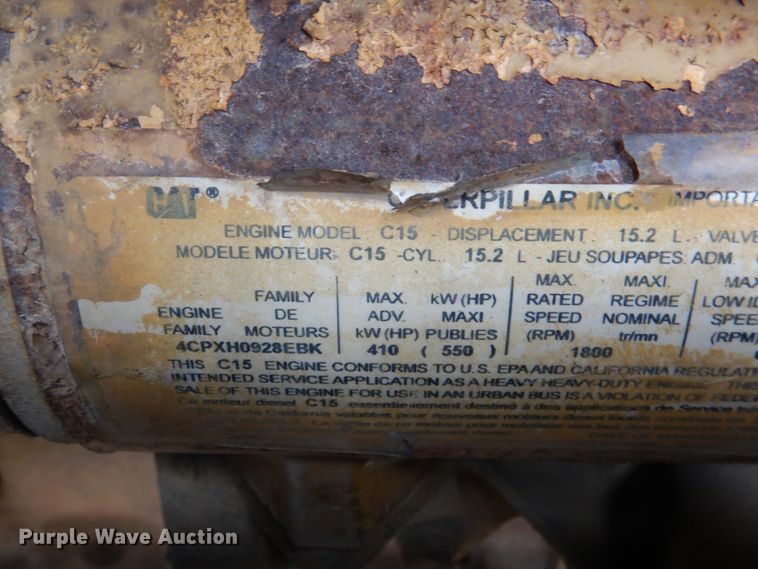 image for item JS9613 2005 Western Star 4900  semi truck