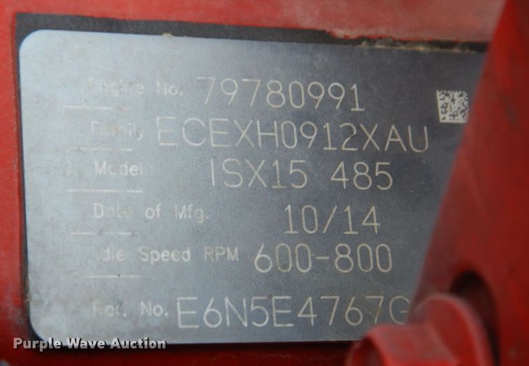 image for item KP9231 2015 Peterbilt 389  semi truck