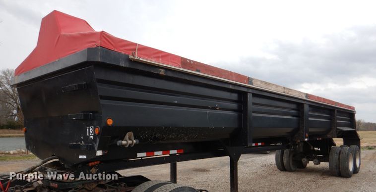 image for item KP9259 1995 Lufkin  end dump trailer