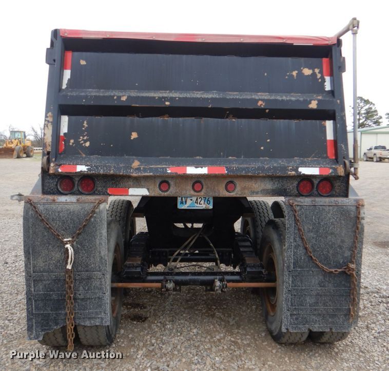 image for item KP9259 1995 Lufkin  end dump trailer
