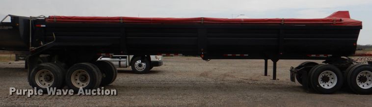 image for item KP9259 1995 Lufkin  end dump trailer