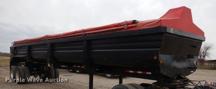 image for item KP9259 1995 Lufkin  end dump trailer