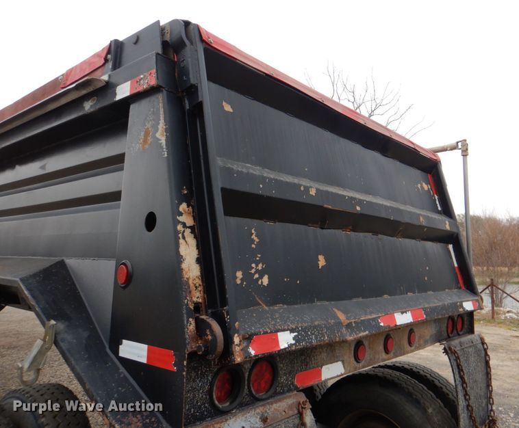 image for item KP9259 1995 Lufkin  end dump trailer