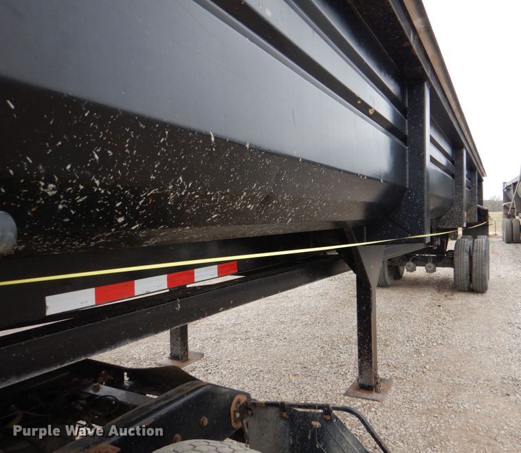 image for item KP9259 1995 Lufkin  end dump trailer