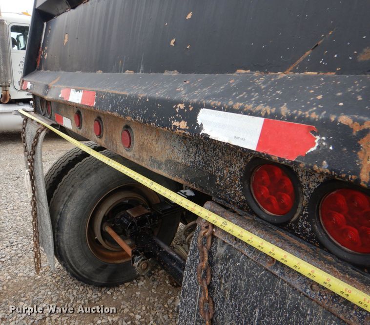 image for item KP9259 1995 Lufkin  end dump trailer