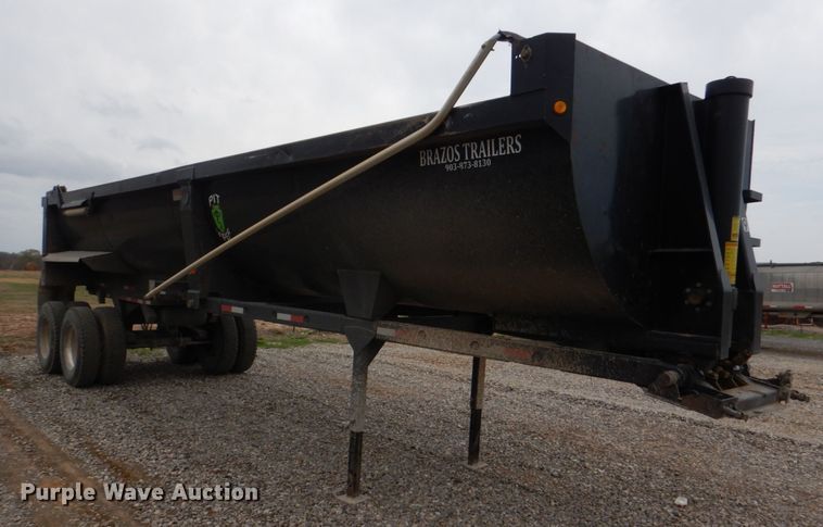 image for item KP9260 2017 Brazos  end dump trailer