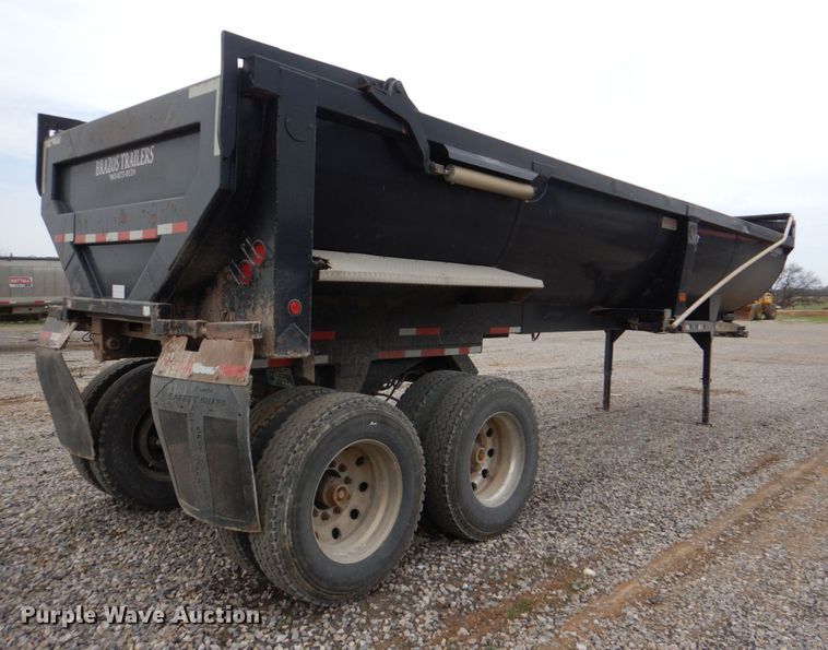 image for item KP9260 2017 Brazos  end dump trailer
