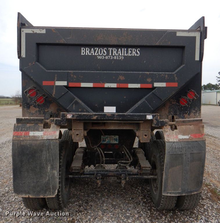image for item KP9260 2017 Brazos  end dump trailer