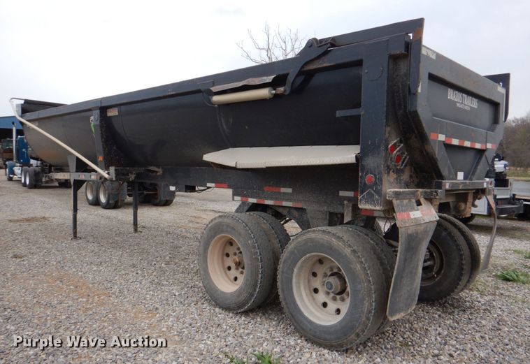 image for item KP9260 2017 Brazos  end dump trailer