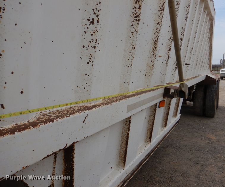 image for item KP9261 2003 Construction Trailer Specialists  bottom dump trailer