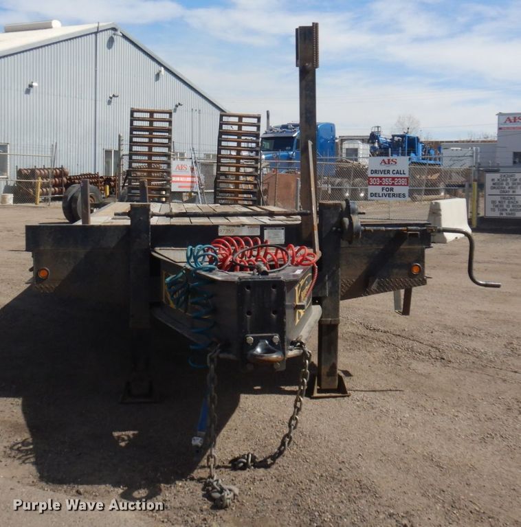 image for item KU9679 2016 Kaufman  equipment trailer