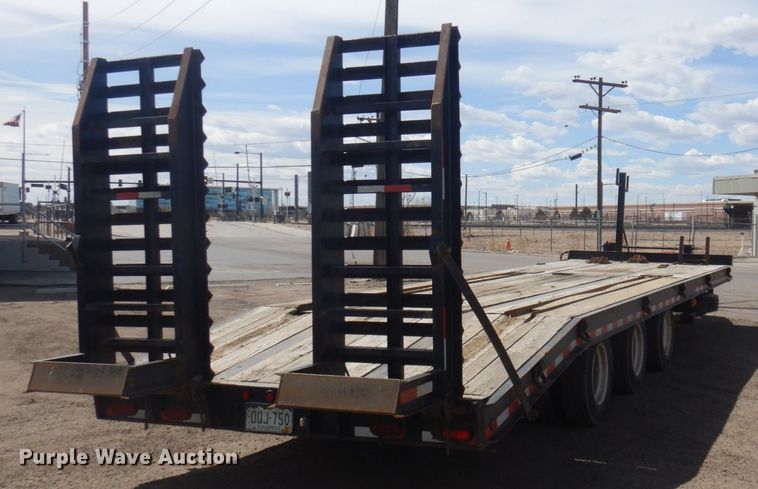 image for item KU9679 2016 Kaufman  equipment trailer