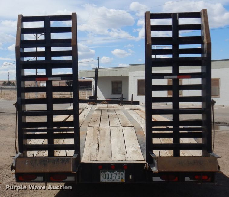 image for item KU9679 2016 Kaufman  equipment trailer