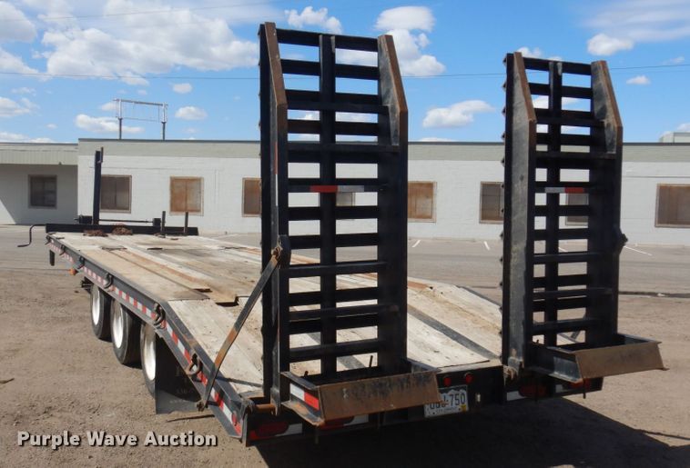 image for item KU9679 2016 Kaufman  equipment trailer