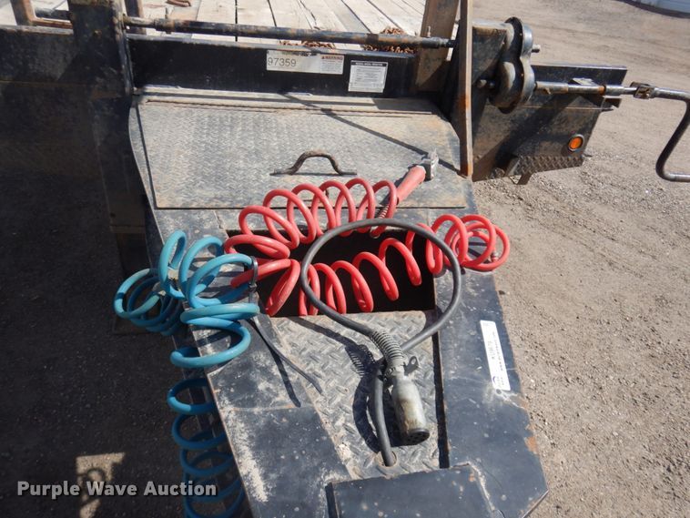 image for item KU9679 2016 Kaufman  equipment trailer