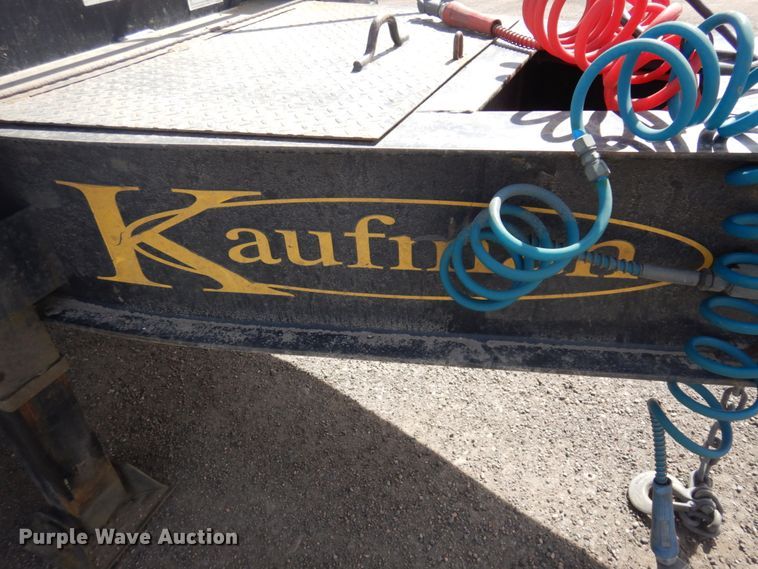 image for item KU9679 2016 Kaufman  equipment trailer