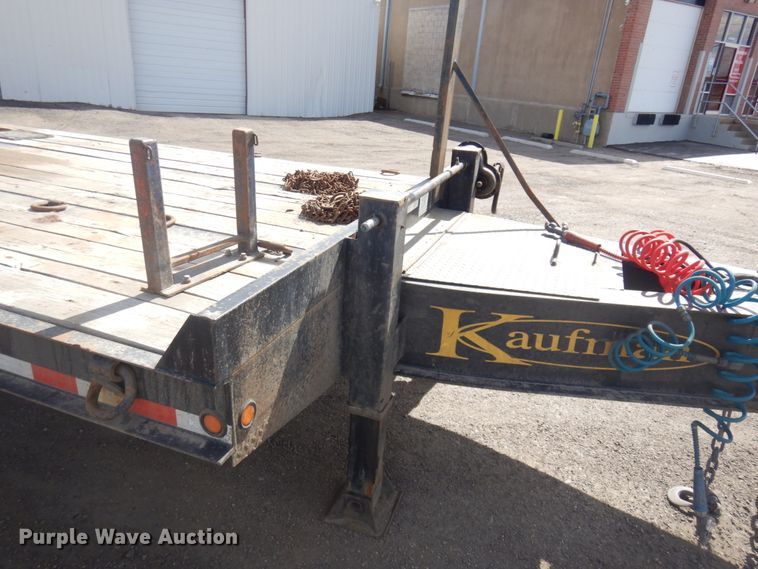 image for item KU9679 2016 Kaufman  equipment trailer