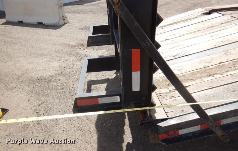 image for item KU9679 2016 Kaufman  equipment trailer