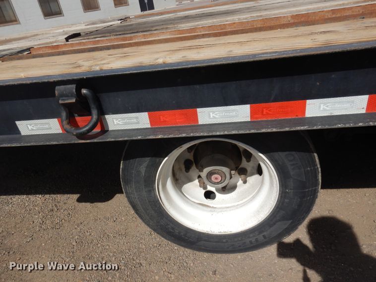 image for item KU9679 2016 Kaufman  equipment trailer