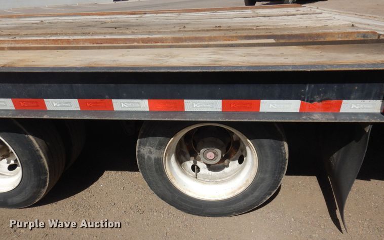 image for item KU9679 2016 Kaufman  equipment trailer