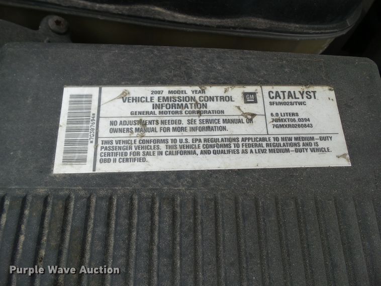 image for item DA7205 2007 Chevrolet Suburban 2500 LS  SUV