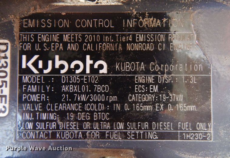 image for item DI8733 Kubota ZD331  ZTR lawn mower