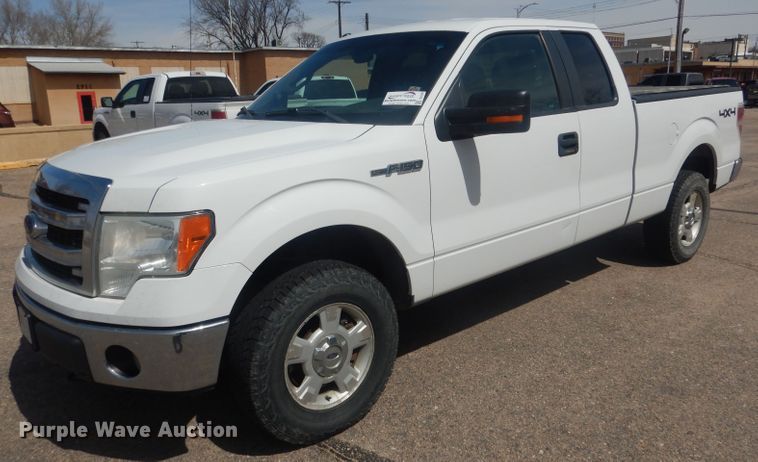 image for item DJ1296 2013 Ford F150  SuperCab pickup truck