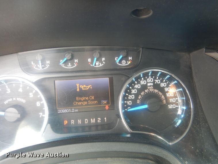 image for item DJ1296 2013 Ford F150  SuperCab pickup truck